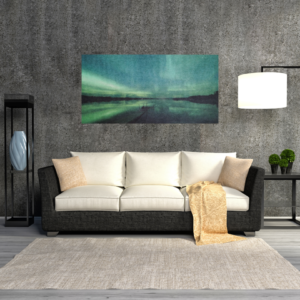 Revontulet kuvatuloste