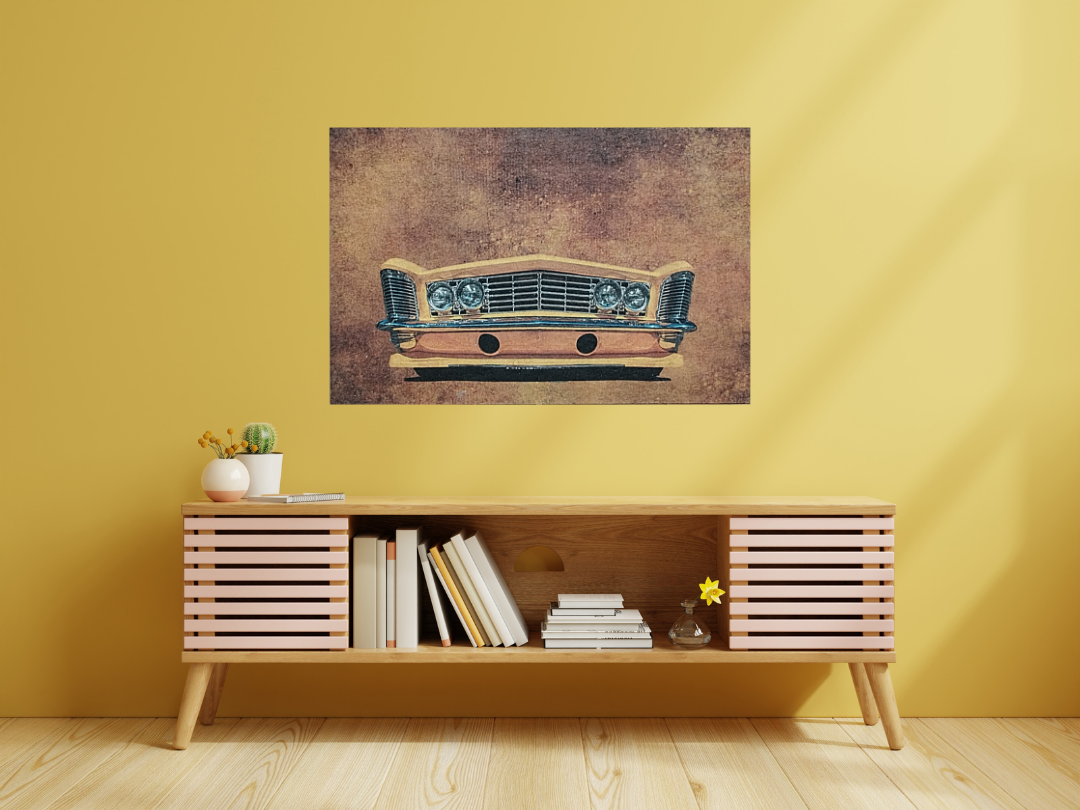 Klassikon keula akustoiva kuvatuloste 90x60x2cm / Outlet tuote 27.