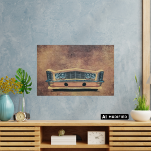 Klassikon keula akustoiva kuvatuloste 90x60x2cm / Outlet tuote 27.