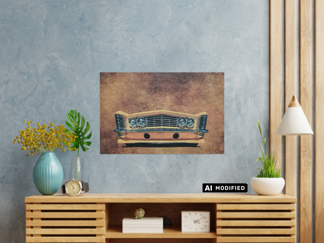 Klassikon keula akustoiva kuvatuloste 90x60x2cm / Outlet tuote 27.